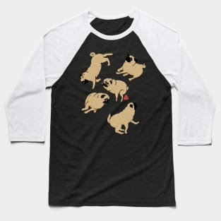 Pug Poop Baseball T-Shirt